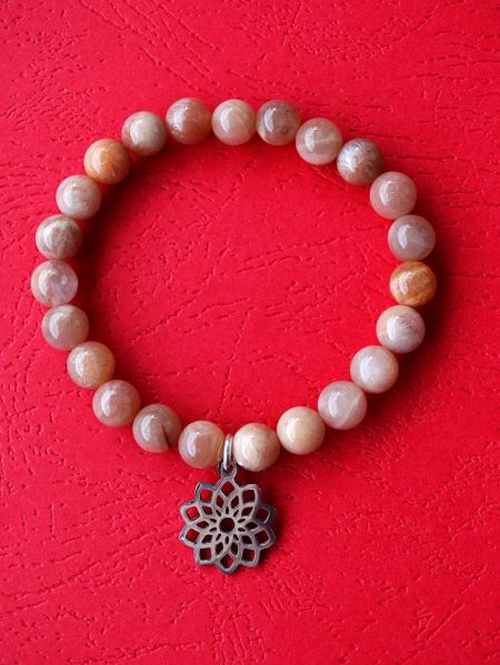 Sunčev kamen i mandala privezak, narukvica